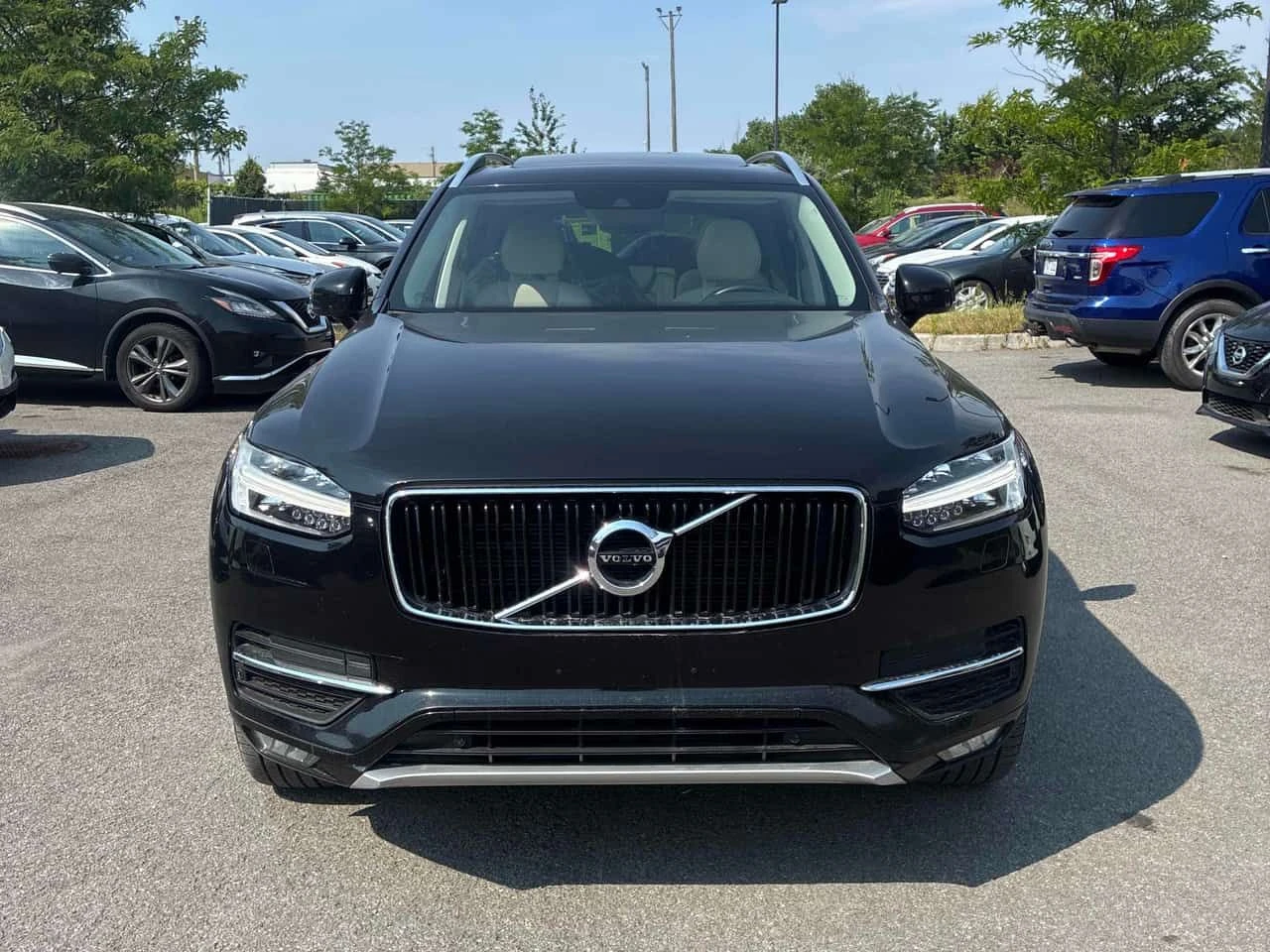 Volvo Xc90 T6 Momentum/CARFAX/ПОДГРЕВ/ПАНОРАМА/КЛИП, снимка 6 - Автомобили и джипове - 55336195