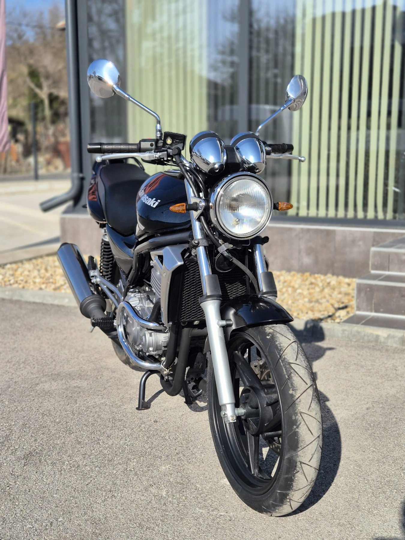 Kawasaki ER -5 22000км!!! Нов внос ШВЕЙЦАРИЯ!!! - изображение 2