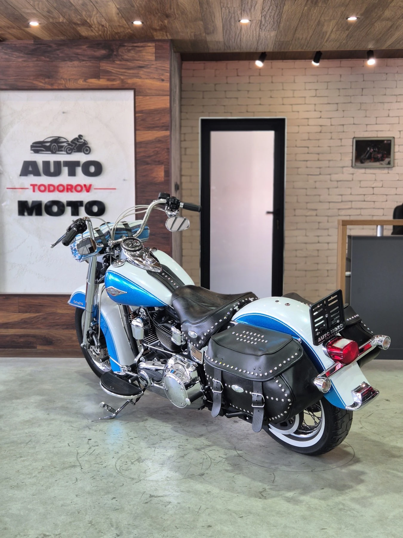 Harley-Davidson Softail 1585 Deluxe FLSTC-Classic! ABS!!! ШВЕЙЦАРИЯ!!!, снимка 5 - Мотоциклети и мототехника - 55333508