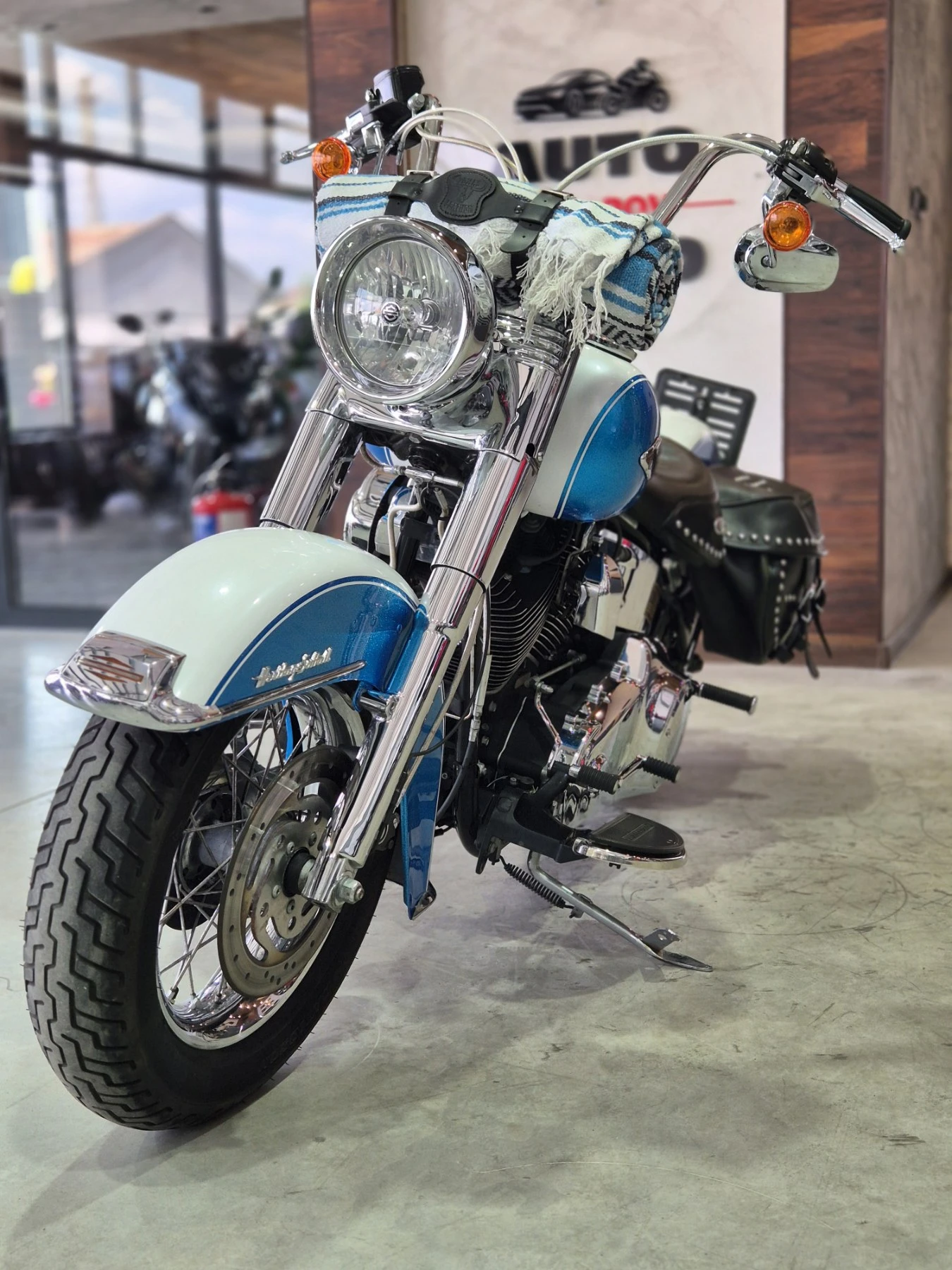 Harley-Davidson Softail 1585 Deluxe FLSTC-Classic! ABS!!! ШВЕЙЦАРИЯ!!!, снимка 2 - Мотоциклети и мототехника - 55333508