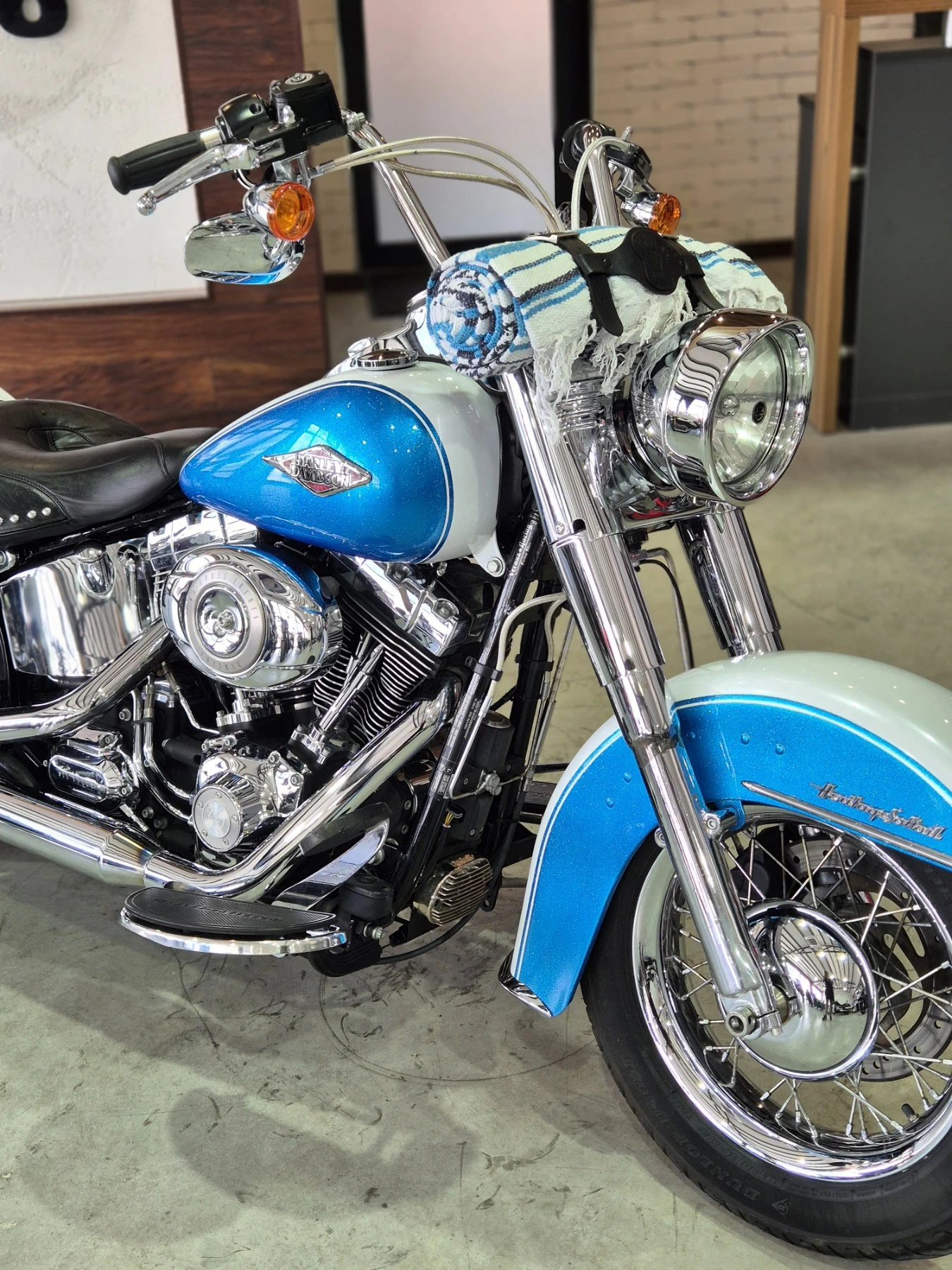 Harley-Davidson Softail 1585 Deluxe FLSTC-Classic! ABS!!! ШВЕЙЦАРИЯ!!!, снимка 9 - Мотоциклети и мототехника - 55333508