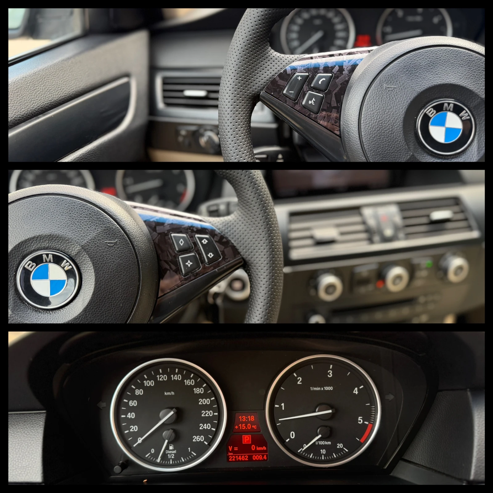 BMW 525 XD 6 МЕСЕЦА ГАРАНЦИЯ/197к.с. Facelift, снимка 13 - Автомобили и джипове - 54228760