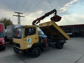 Mercedes-Benz 814 Самосвал + Кран с Щипка, снимка 3