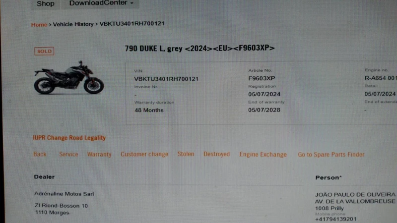 Ktm Duke 790 TECH PACK 4 годишна гаранция , снимка 2 - Мотоциклети и мототехника - 52216584