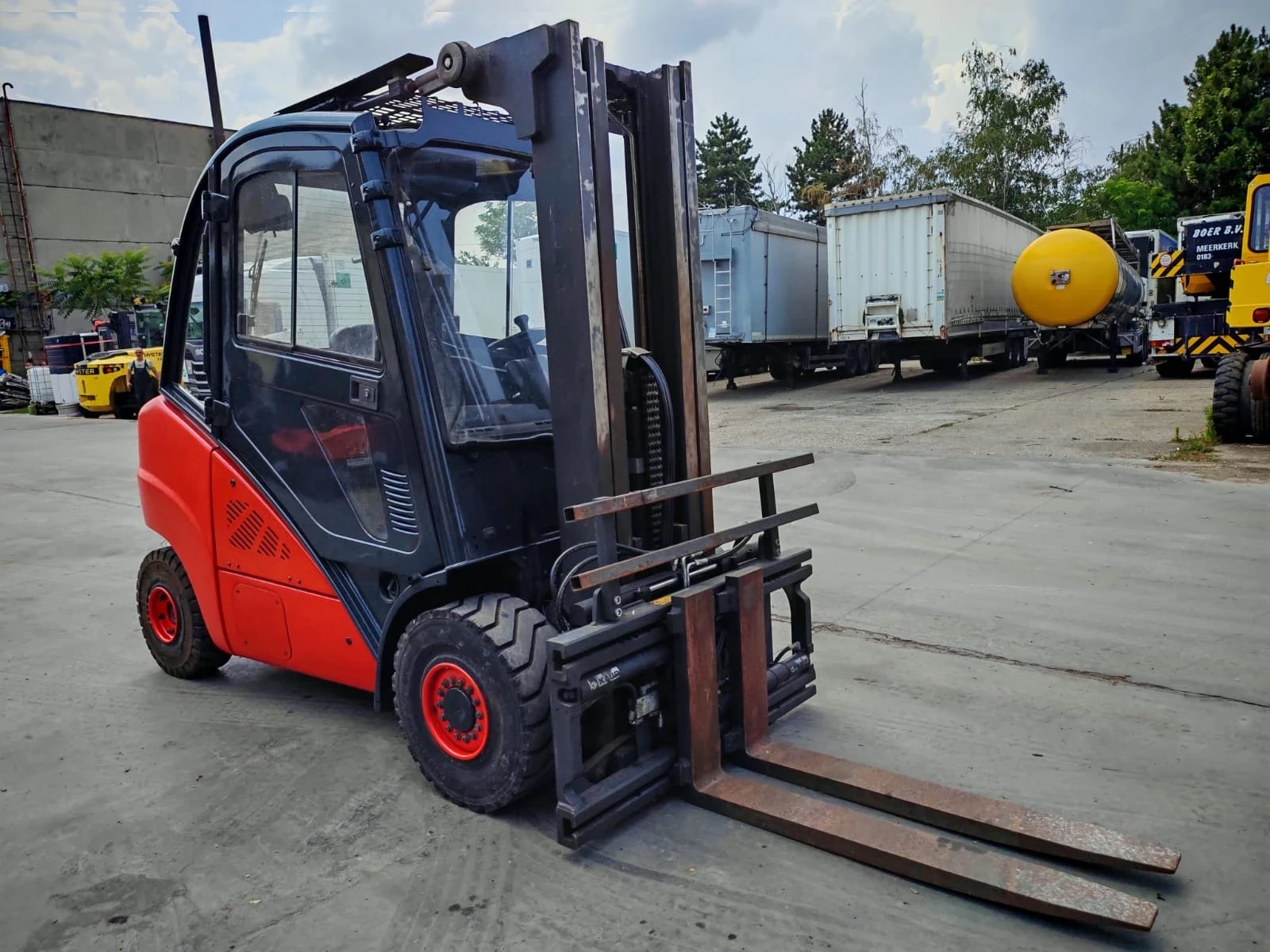 Мотокар Linde H35D-02