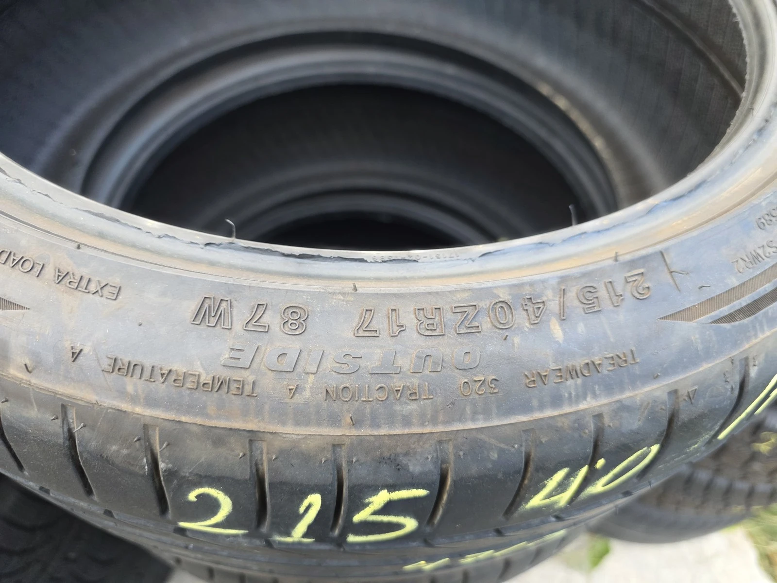 Гуми Летни 215/40R17, снимка 10 - Гуми и джанти - 56664487