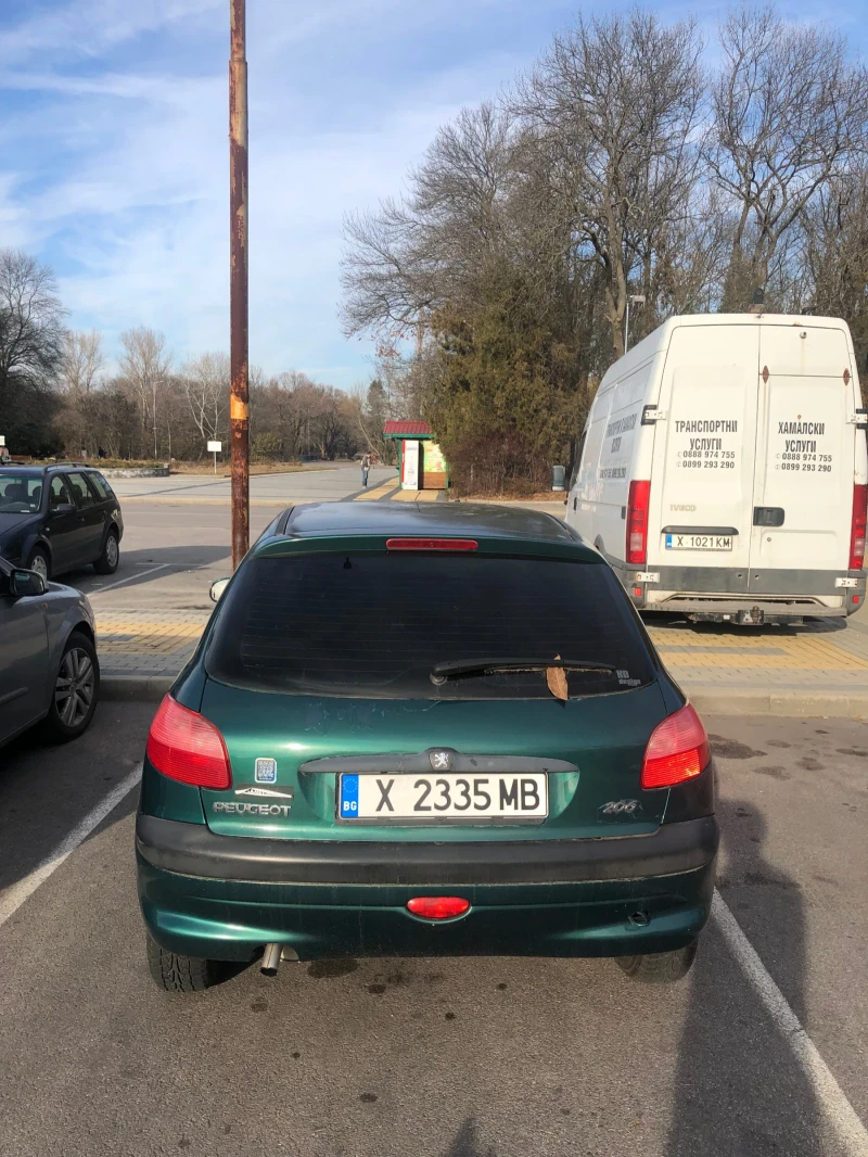 Peugeot 206 1.9 D, снимка 2 - Автомобили и джипове - 48295101