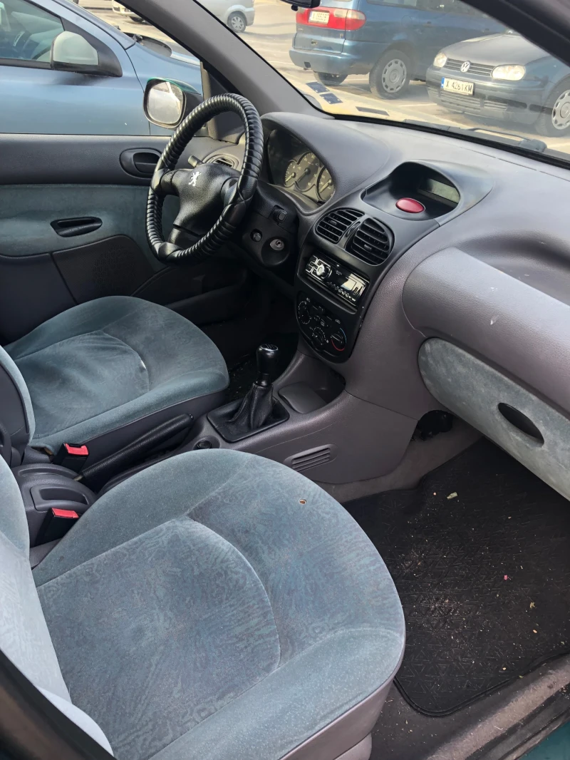 Peugeot 206 1.9 D, снимка 5 - Автомобили и джипове - 48295101