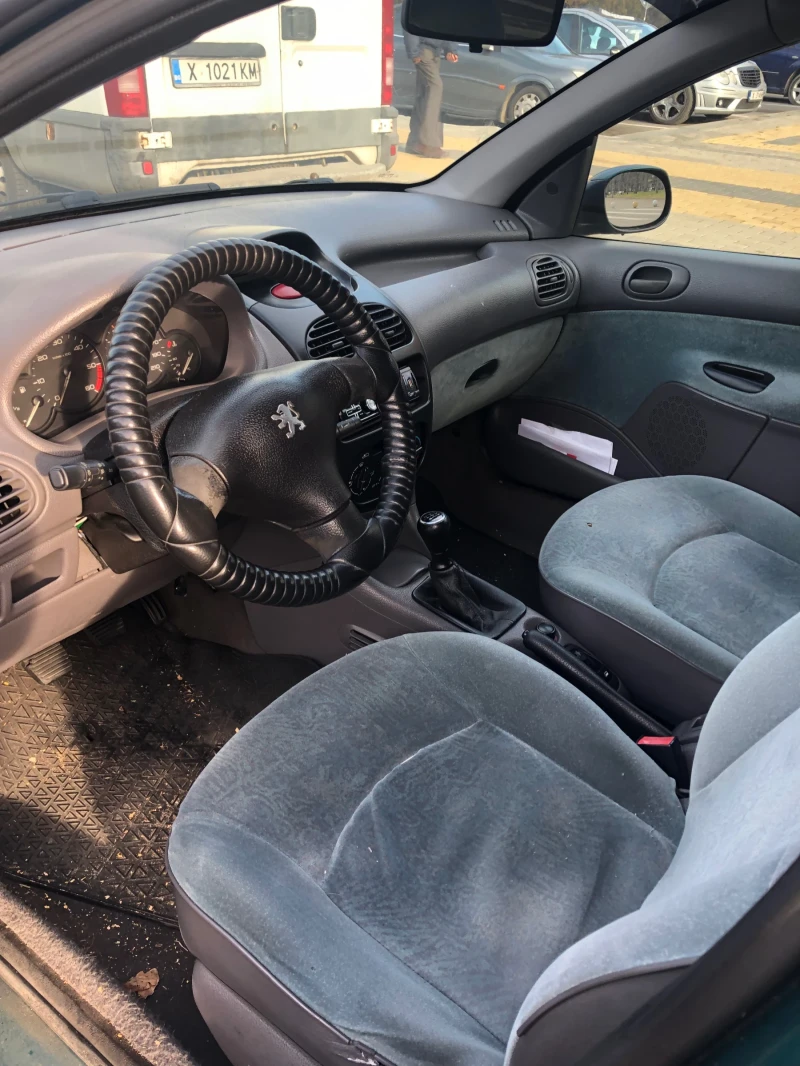 Peugeot 206 1.9 D, снимка 6 - Автомобили и джипове - 48295101