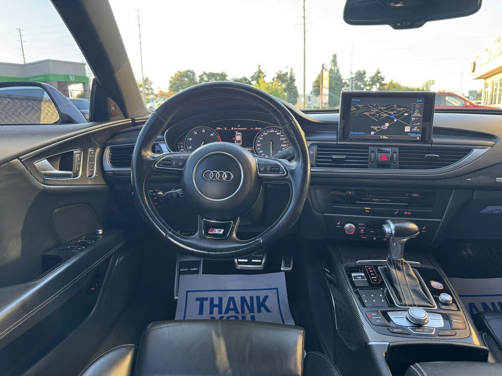 Audi S7 * АВТО КРЕДИТ* ЦЕНА ДО БГ * Сервизна история *  - изображение 7