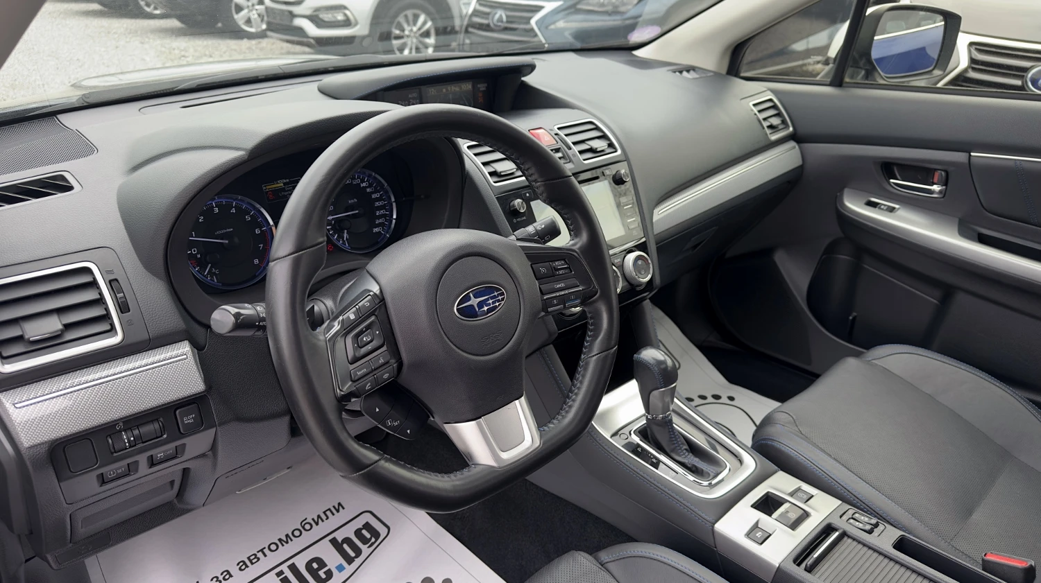 Subaru Levorg 1.6GT-S AWD Autom.Кожа Подгрев KeyLessGo Асистенти, снимка 7 - Автомобили и джипове - 54581868