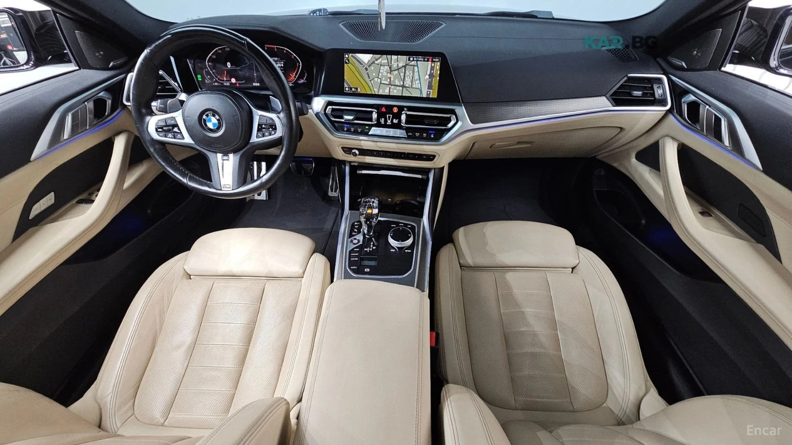 BMW 420 d* MSPORT* DISTRONIC* ОБДУХВАНЕ* 360* КАМЕРА* HUD*, снимка 5 - Автомобили и джипове - 55139311