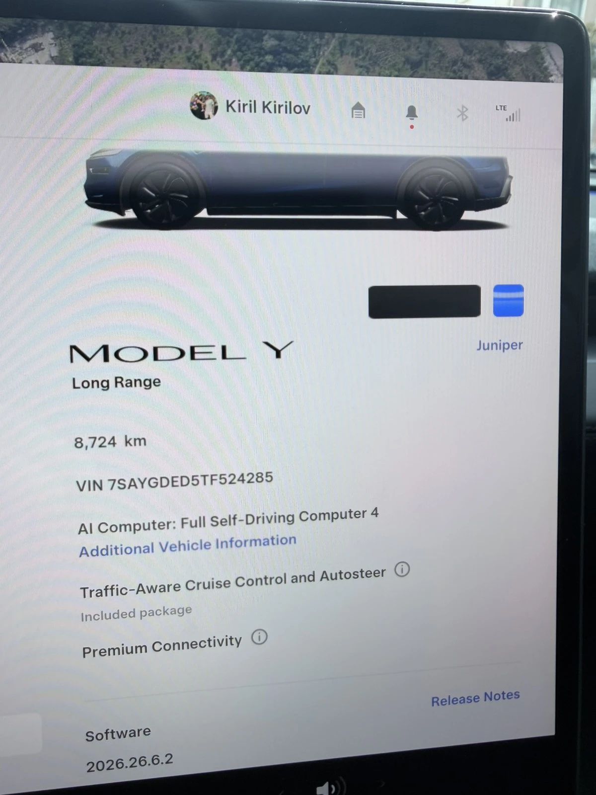 Tesla Y Juniper Long Range RWD, снимка 8 - Автомобили и джипове - 55945034