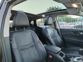 Nissan Qashqai 1.6-131 КС НАВИ, АВТОМАТИК, ПАНОРАМА, КОЖА, снимка 15
