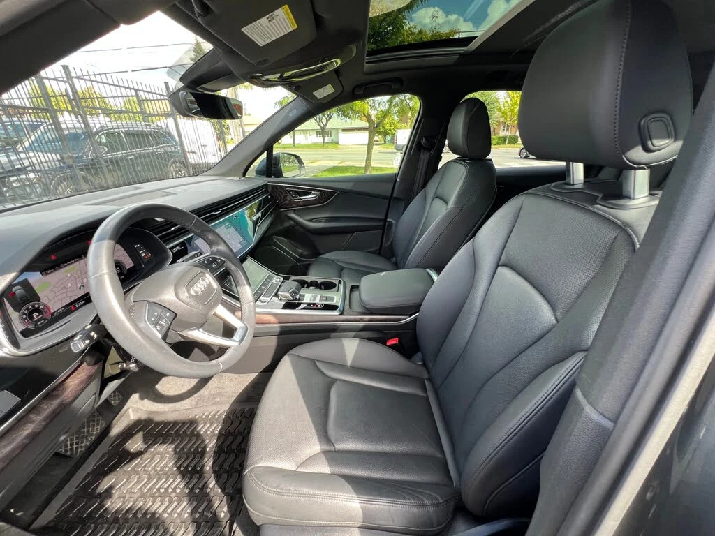 Audi Q7 Progressiv ОБДУХВАНЕ* CARPLAY* PANO* 360CAM* KEYLE - изображение 9