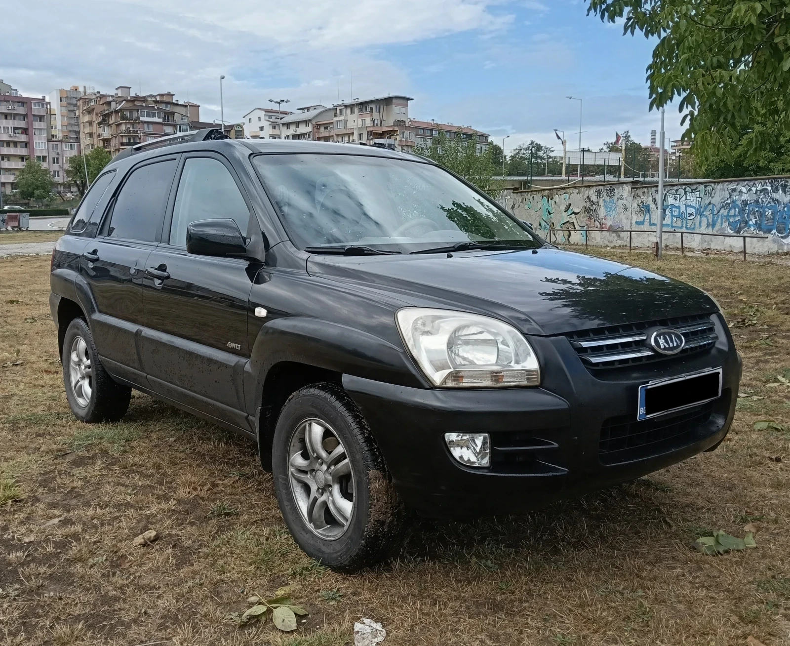 Kia Sportage Газ_4х4_Навигация_Всичко платено до Април 2027г. !