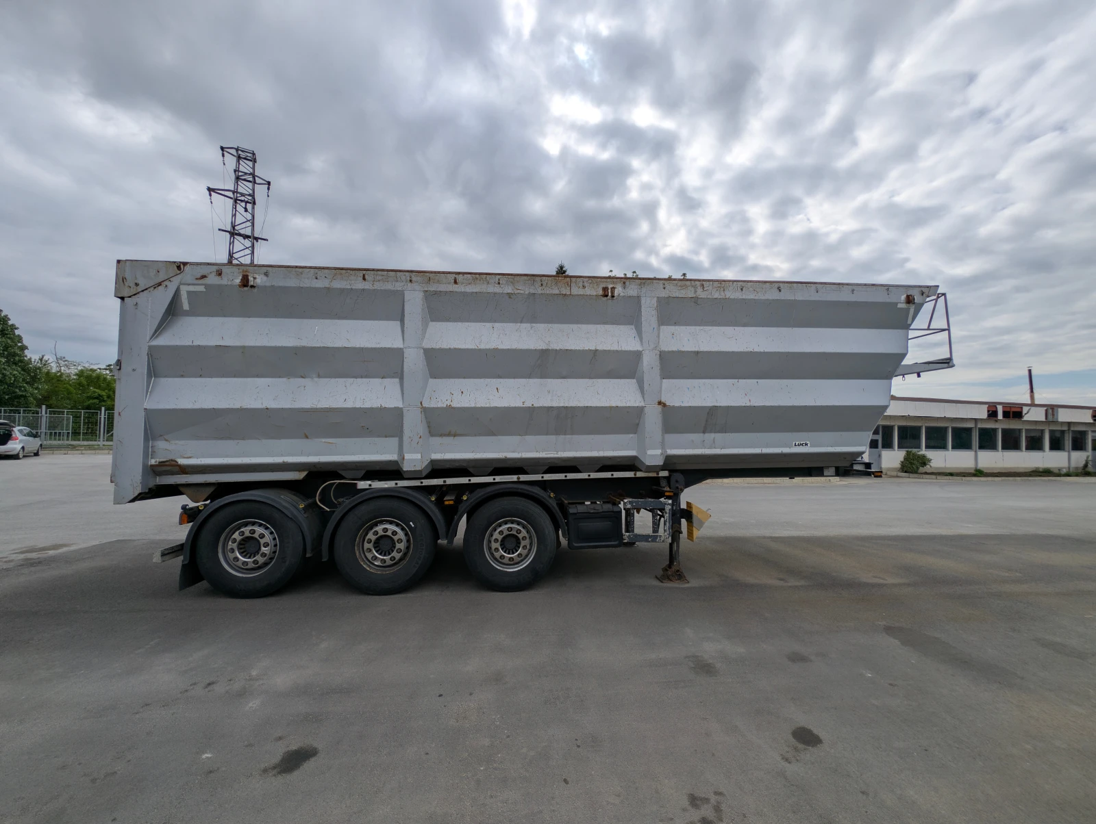 Полуремарке Stas luck 55cb hardox, снимка 3 - Ремаркета - 54560556