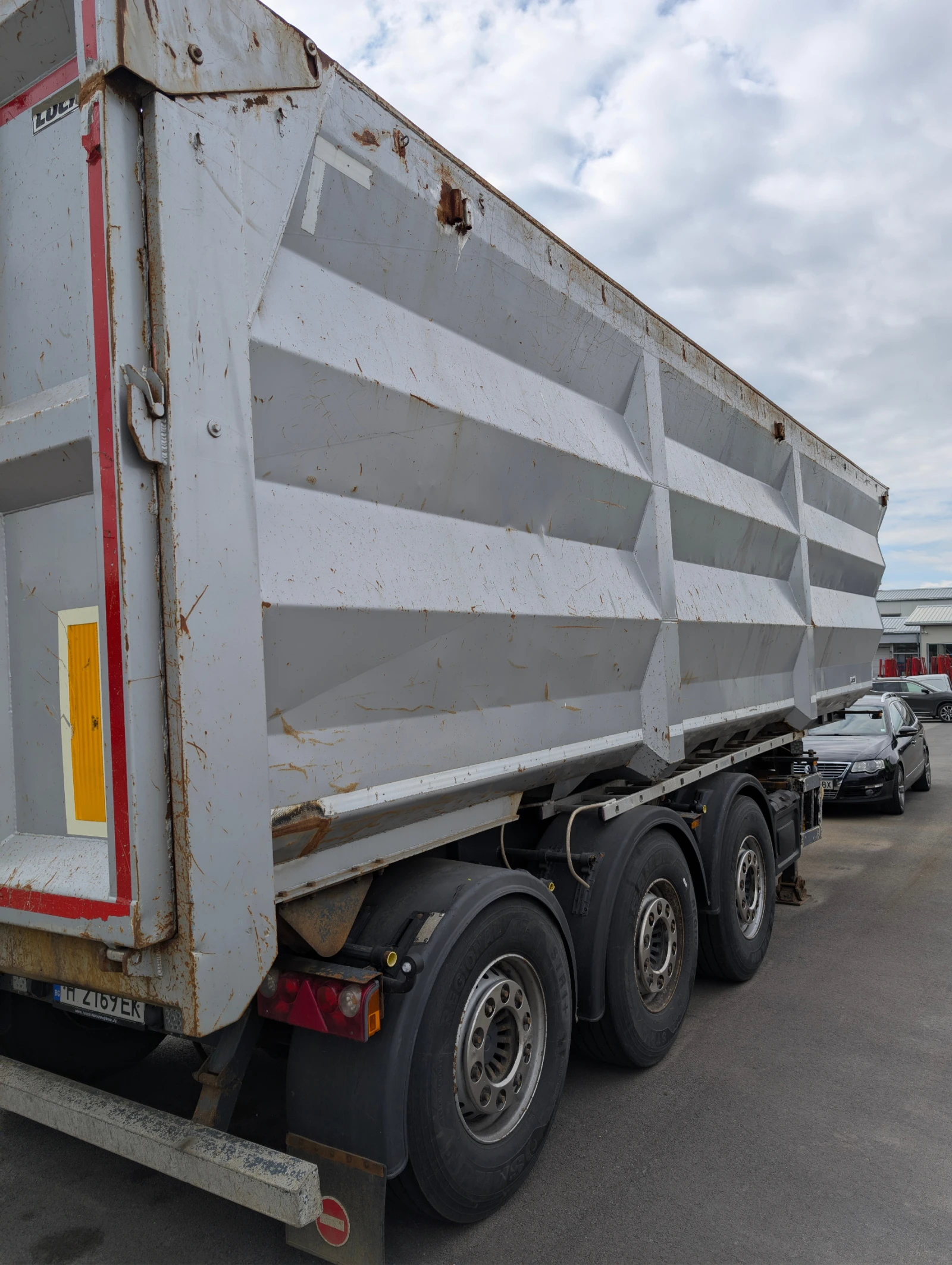 Полуремарке Stas luck 55cb hardox, снимка 5 - Ремаркета - 54560556