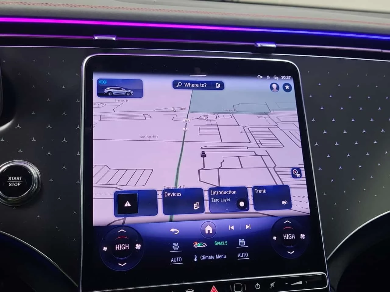 Mercedes-Benz EQS  450 | SUV | 4Matic | ДВА КЛЮЧА | DISTRONIC, снимка 11 - Автомобили и джипове - 53894187