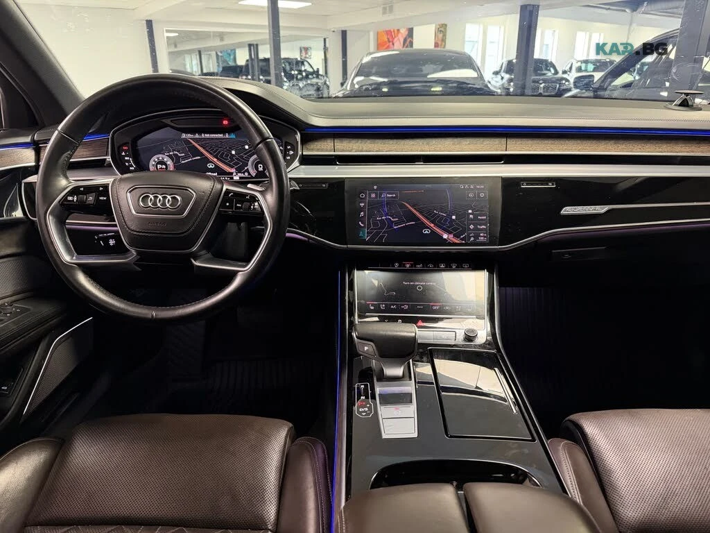 Audi A8 QUATTRO* LONG* S-LINE* АвтоКредит(ЦЕНА ДО БГ), снимка 11 - Автомобили и джипове - 54764138