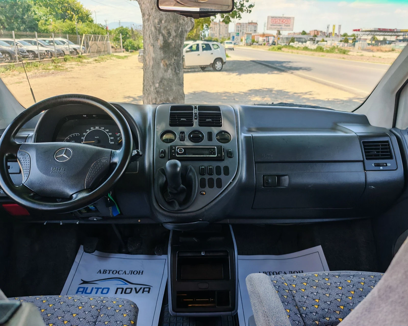 Mercedes-Benz V 220 2.2 ДИЗЕЛ 122 К.С. 7МЕСТА! УНИКАЛНО СЪСТОЯНИЕ , снимка 11 - Бусове и автобуси - 55232995