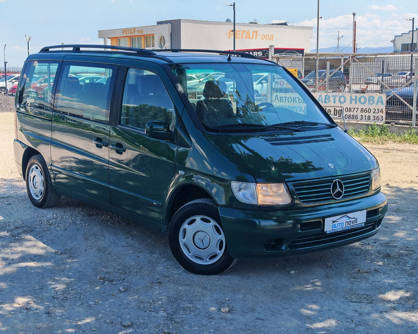 Mercedes-Benz V 220 2.2 ДИЗЕЛ 122 К.С. 7МЕСТА! УНИКАЛНО СЪСТОЯНИЕ , снимка 16 - Бусове и автобуси - 55232995