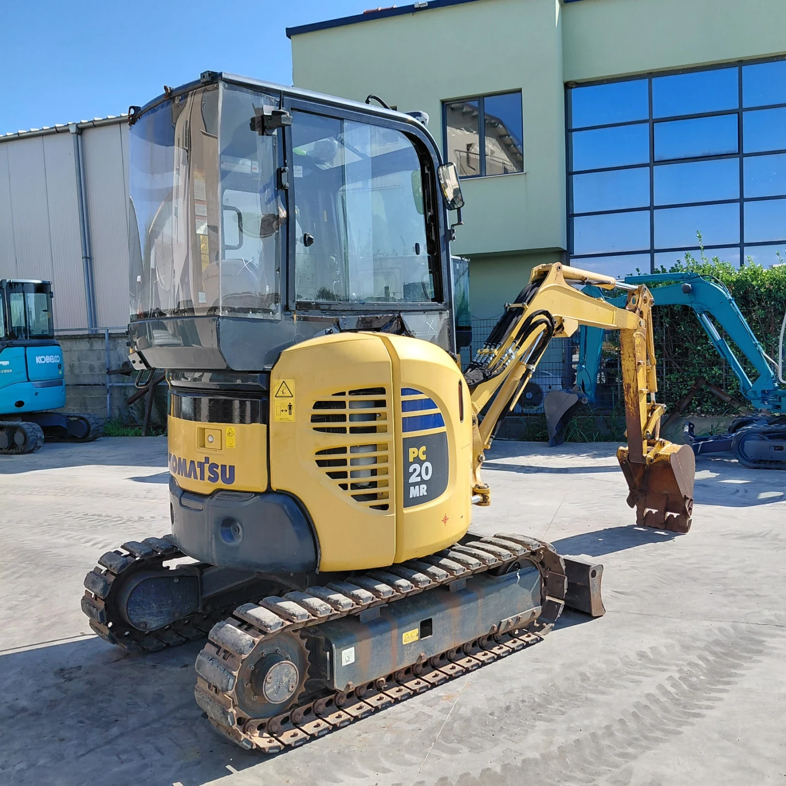 Багер Komatsu PC20MR-3 * НАЛИЧЕН * 690 МОТОЧАСА * , снимка 5 - Индустриална техника - 53887741