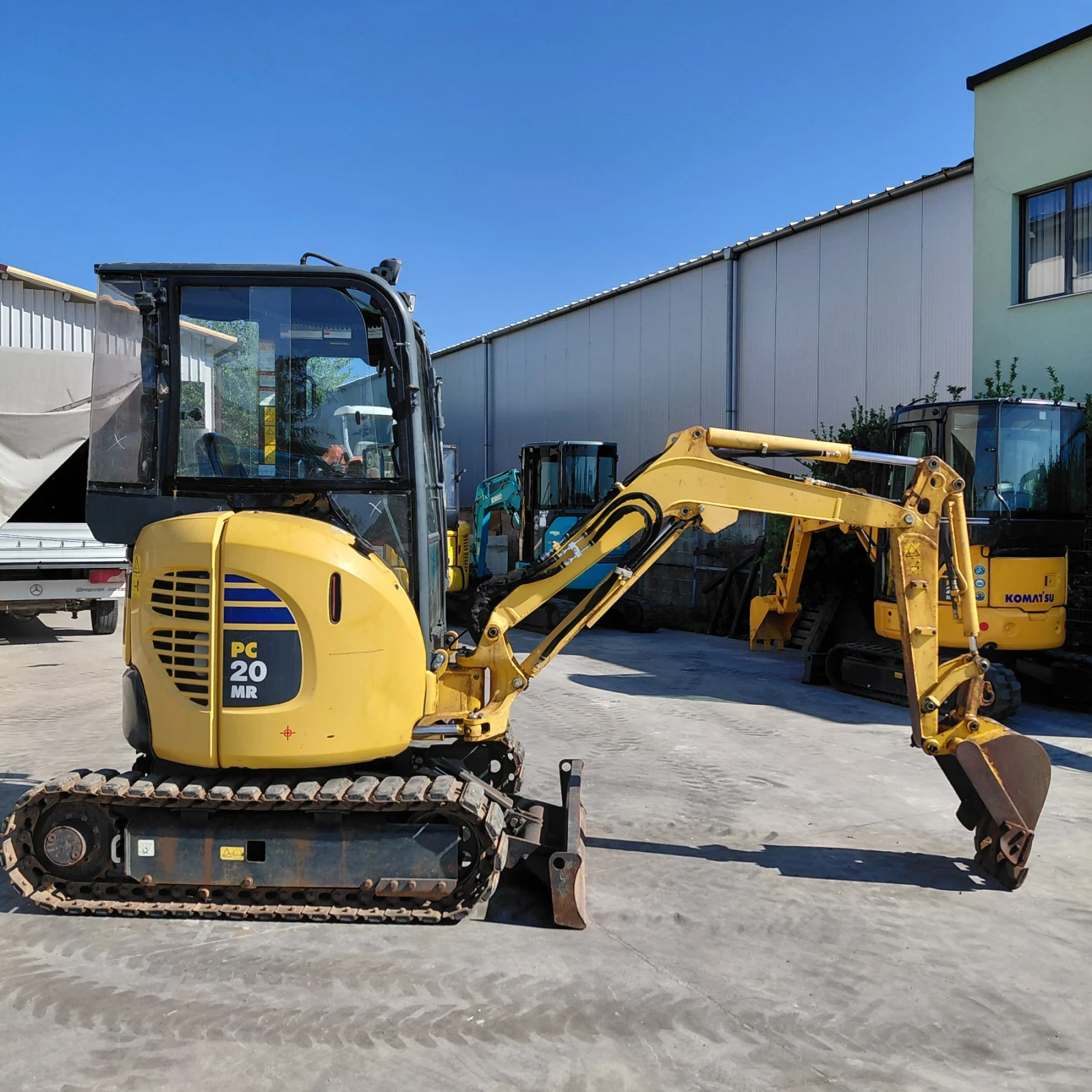 Багер Komatsu PC20MR-3 * НАЛИЧЕН * 690 МОТОЧАСА * , снимка 6 - Индустриална техника - 53887741