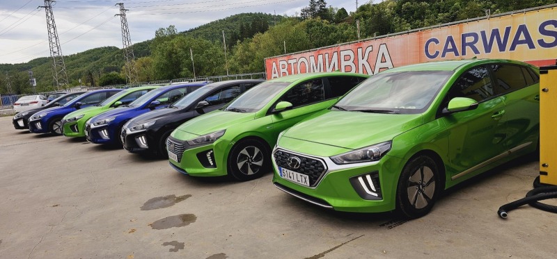 Hyundai Ioniq Full Hybrid* Зелена Перла* ГОТОВ ЗА ТАКСИ, снимка 11 - Автомобили и джипове - 45199669