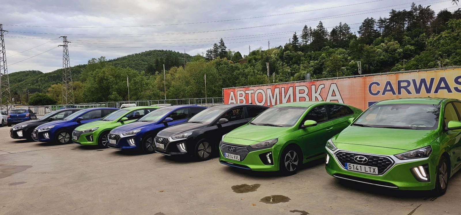 Hyundai Ioniq Full Hybrid* Зелена Перла* ГОТОВ ЗА ТАКСИ | Mobile.bg — изображение 13