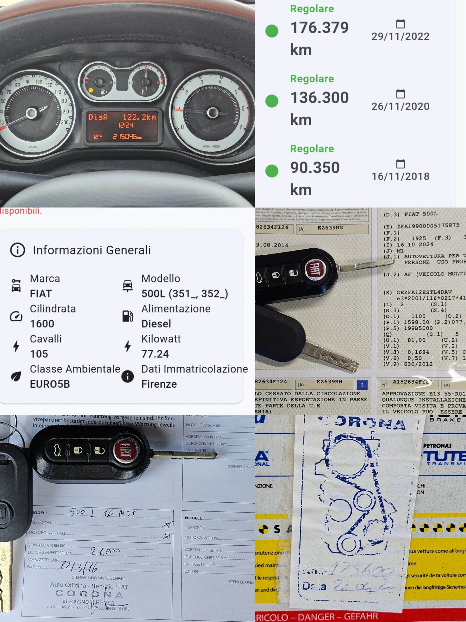 Fiat 500L 1.6M-JET/6ск/ACC/NAVI/БЛУТУТ/EURO5B | Mobile.bg — изображение 12