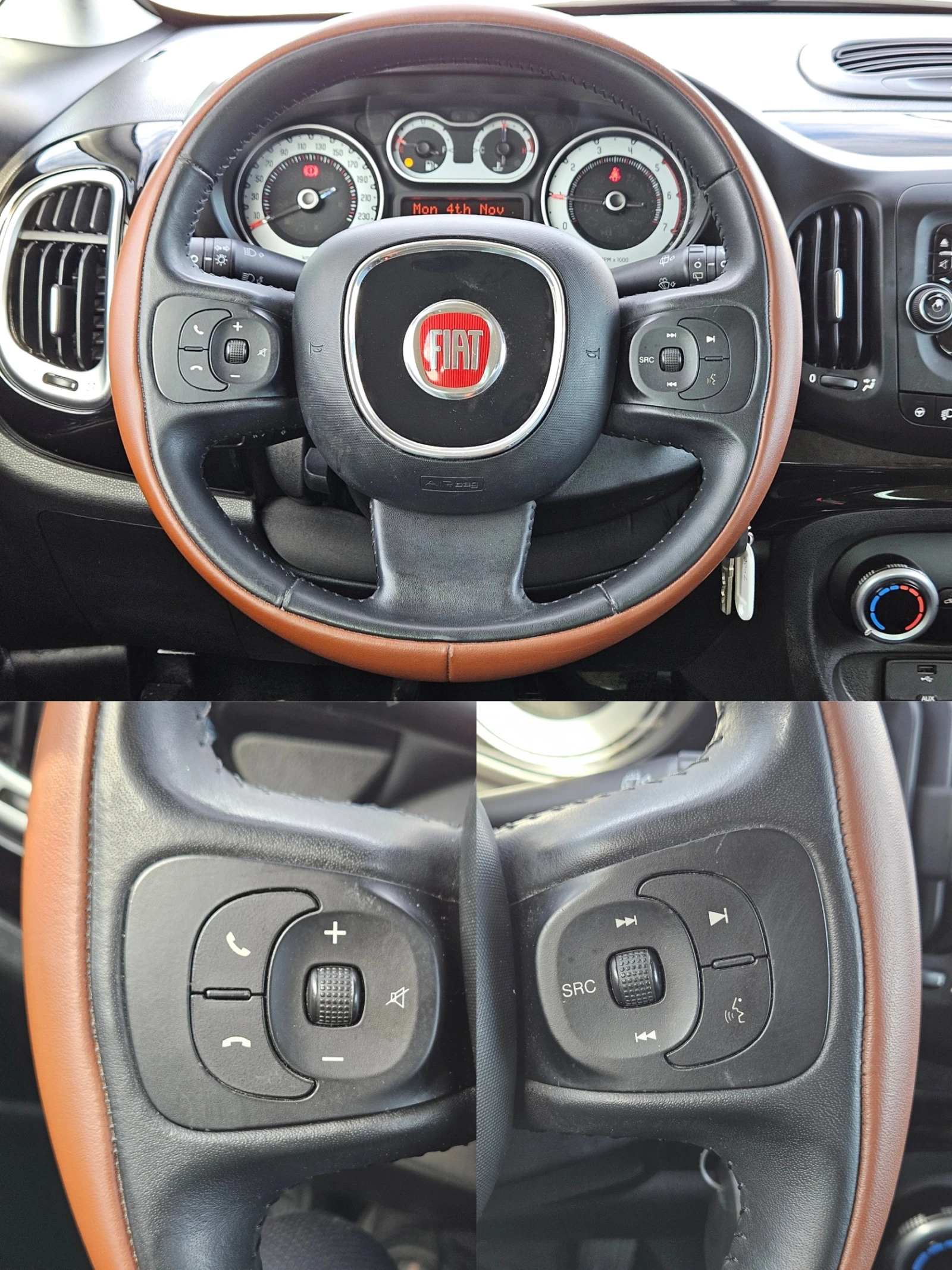 Fiat 500L 1.6M-JET/6ск/ACC/NAVI/БЛУТУТ/EURO5B | Mobile.bg — изображение 11