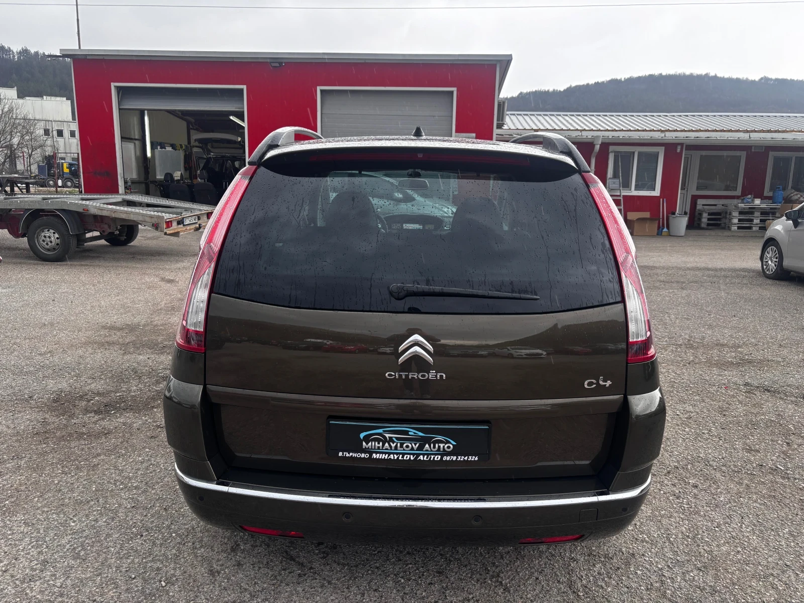 Citroen C4 Picasso 2.0HDI AVTOMAT/EXCLUSIVE/КОЖА/NAVI/7МЕСТА, снимка 4 - Автомобили и джипове - 54006339