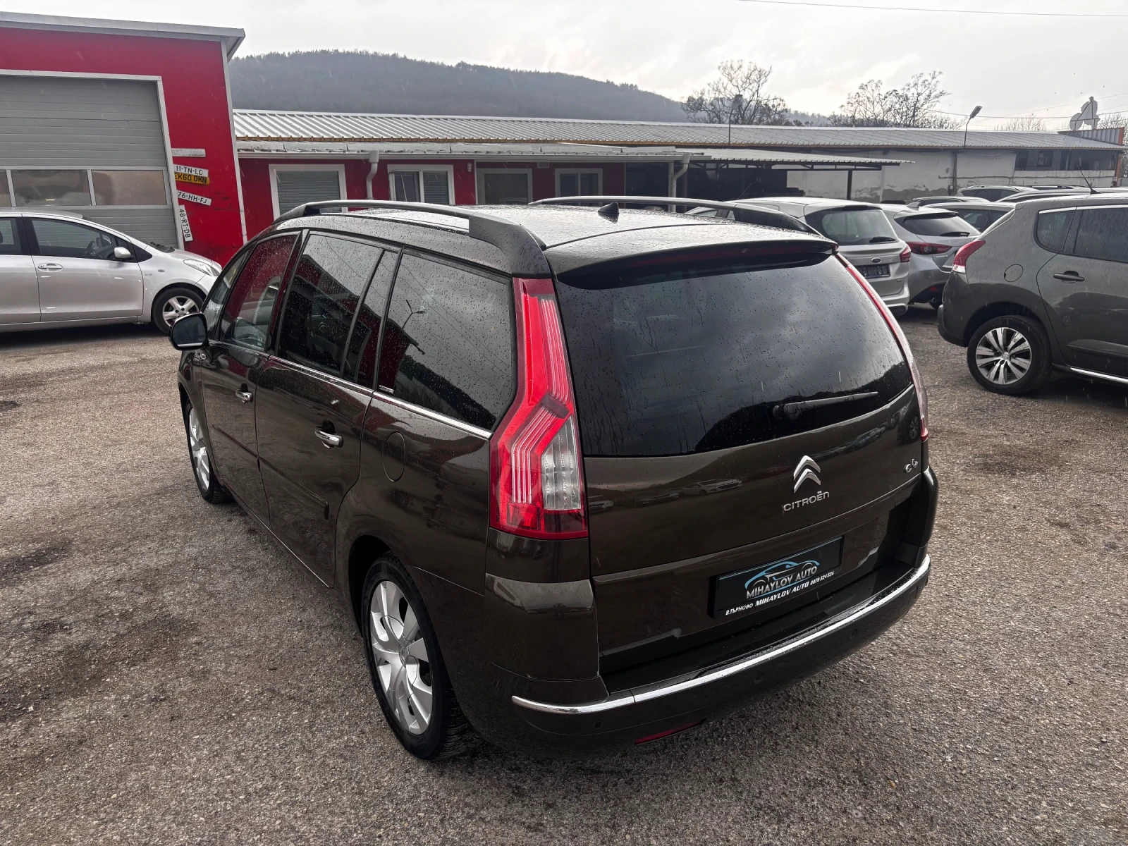 Citroen C4 Picasso 2.0HDI AVTOMAT/EXCLUSIVE/КОЖА/NAVI/7МЕСТА, снимка 5 - Автомобили и джипове - 54006339