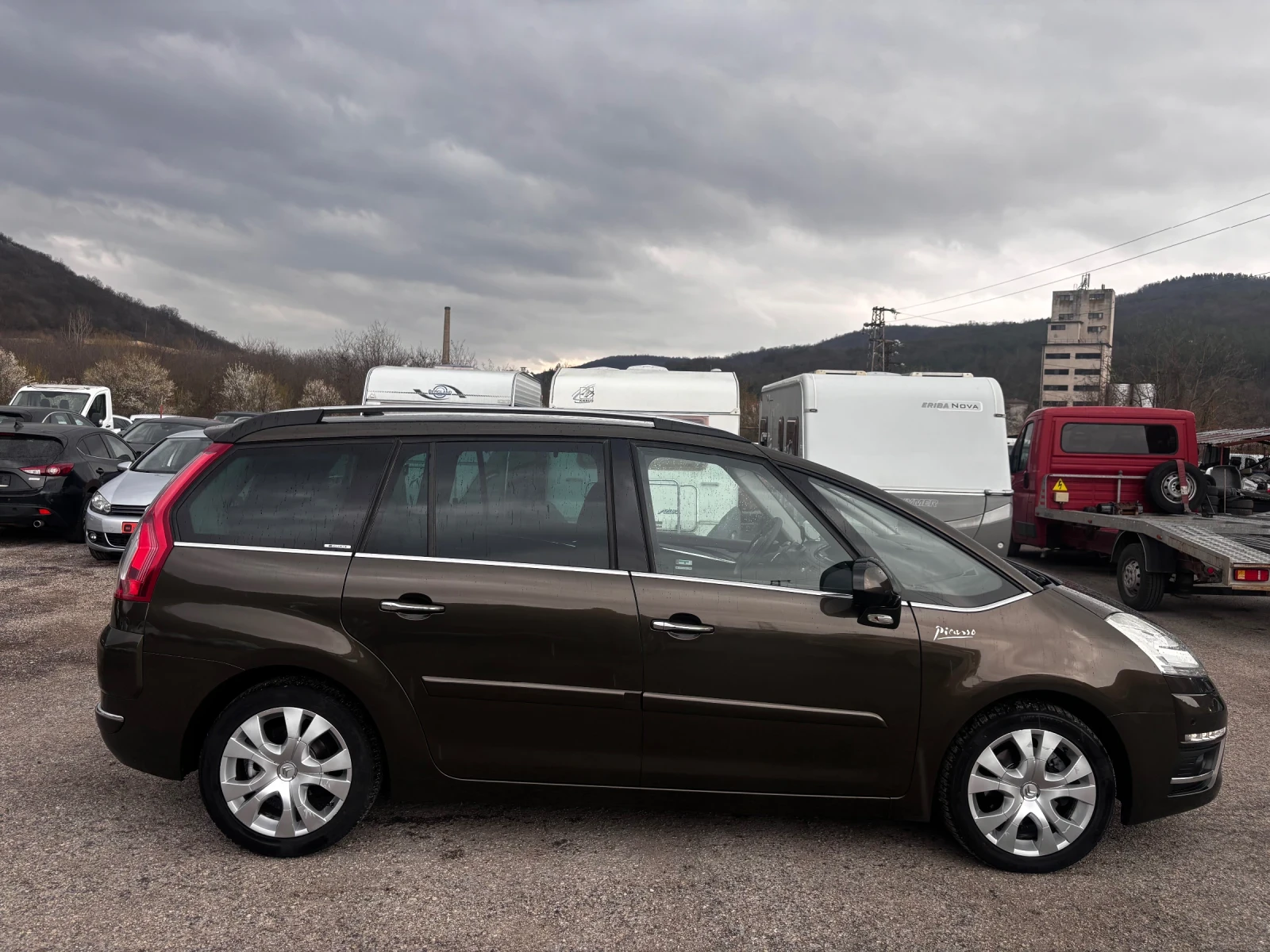 Citroen C4 Picasso 2.0HDI AVTOMAT/EXCLUSIVE/КОЖА/NAVI/7МЕСТА, снимка 2 - Автомобили и джипове - 54006339