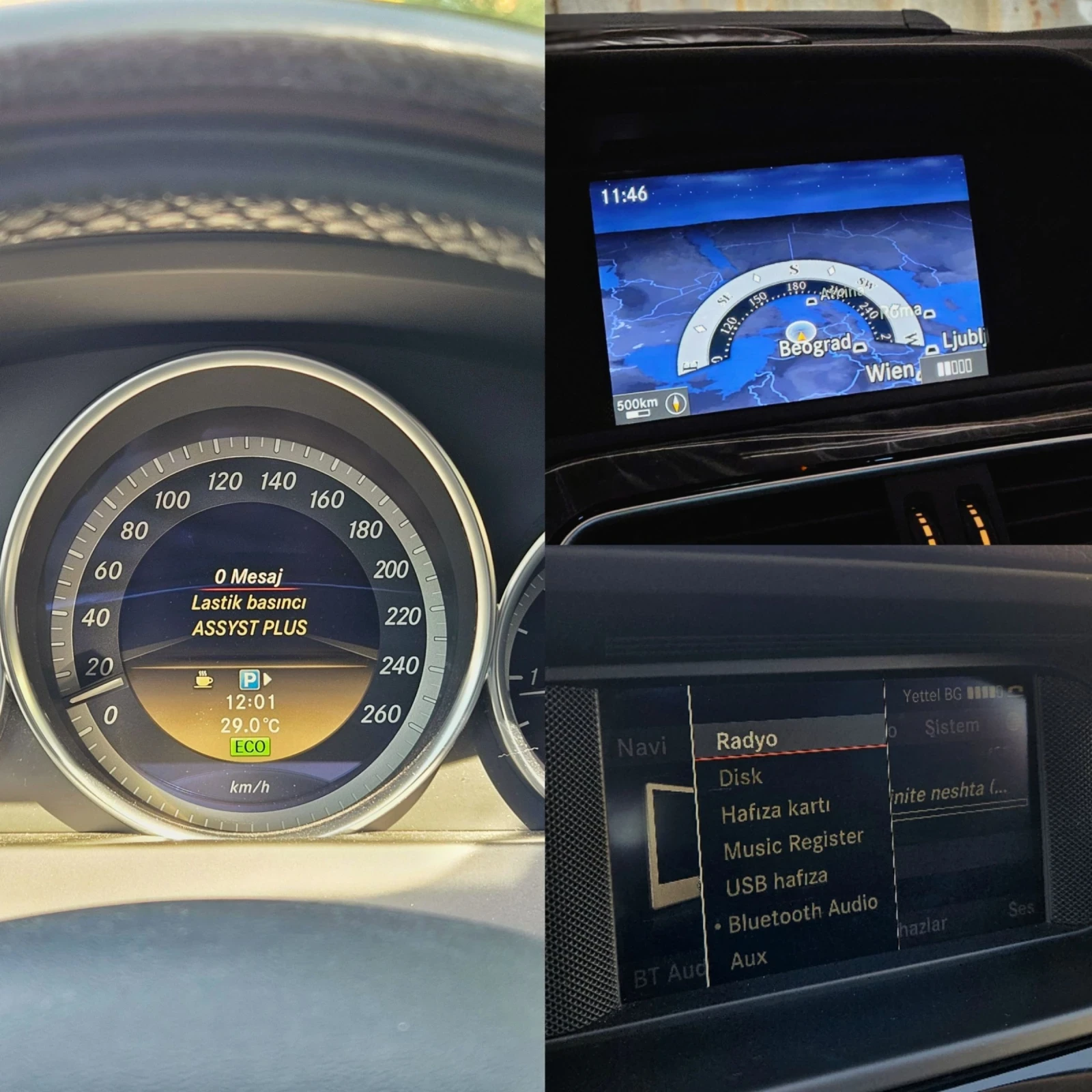 Mercedes-Benz C 220 LED / NAVI / BlueEFFICIENCY, снимка 16 - Автомобили и джипове - 54101001