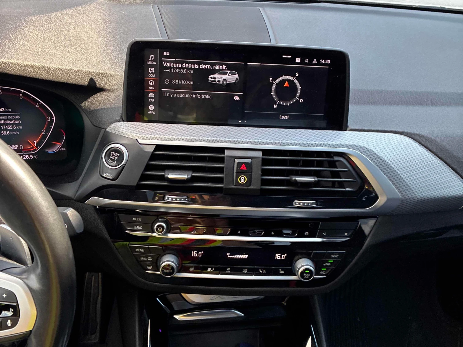 BMW X3 XDRIVE30I * ГЛАВНО ПРЕДСТАВИТЕЛСТВО НА PORSCHE* , снимка 9 - Автомобили и джипове - 56112713