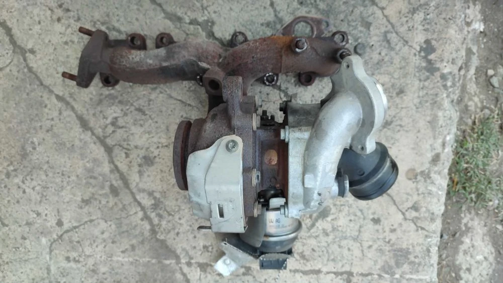 Турбо Турбина Компресор 03l253010 kkk 20TDI Seat Leon FR Golf Audi A3