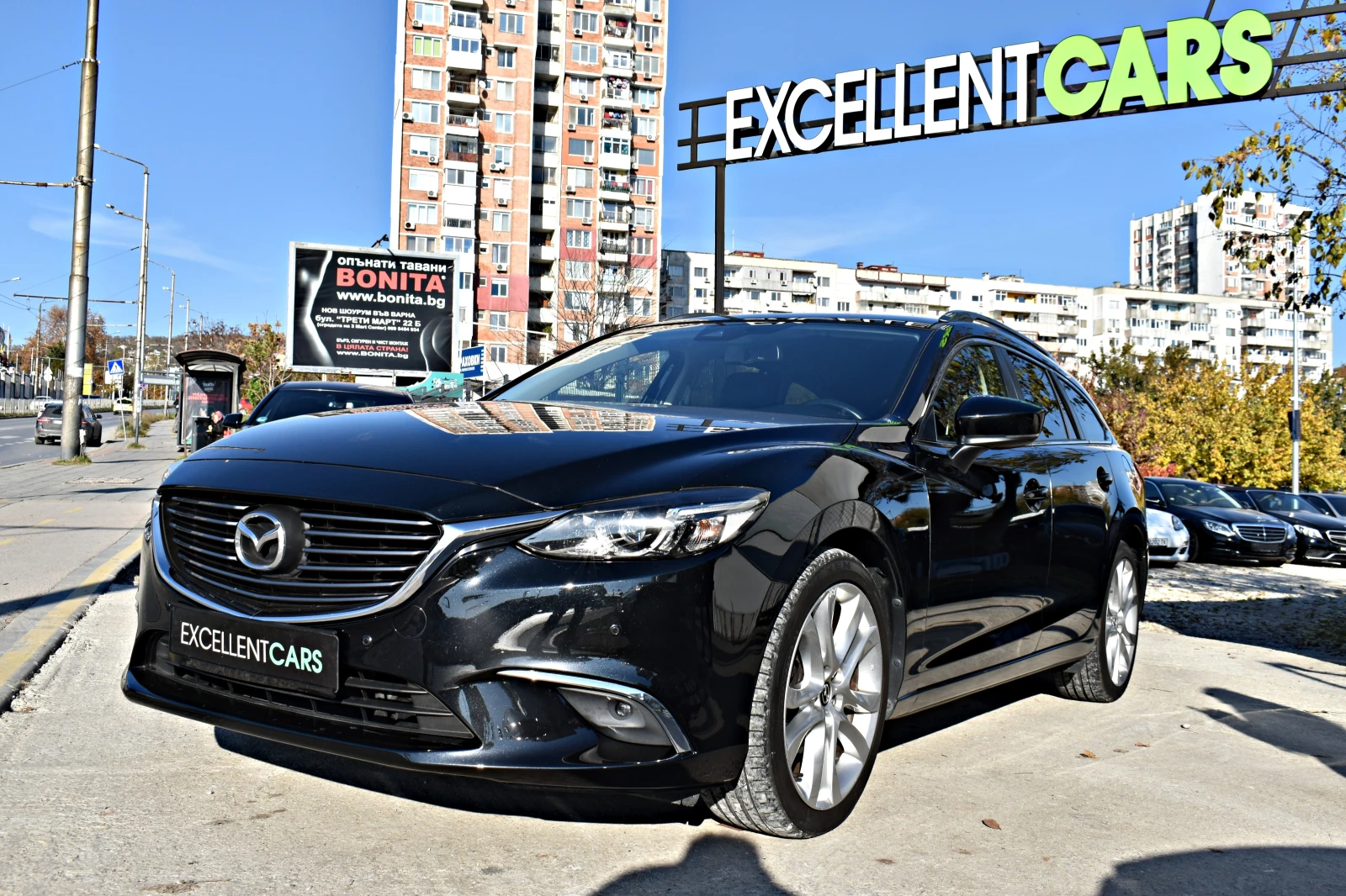 Mazda 6 2.0i* SKYACTIV* AUTOMAT* BRAKE-ASSIST* ПОДГРЕВИ - [1] 