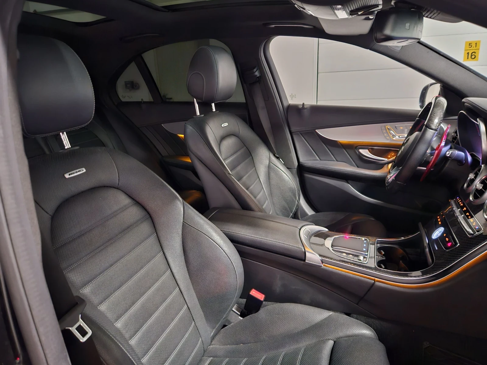 Mercedes-Benz C 43 AMG BRABUS генерация, Всички екстри, 9G-Tronic - изображение 9