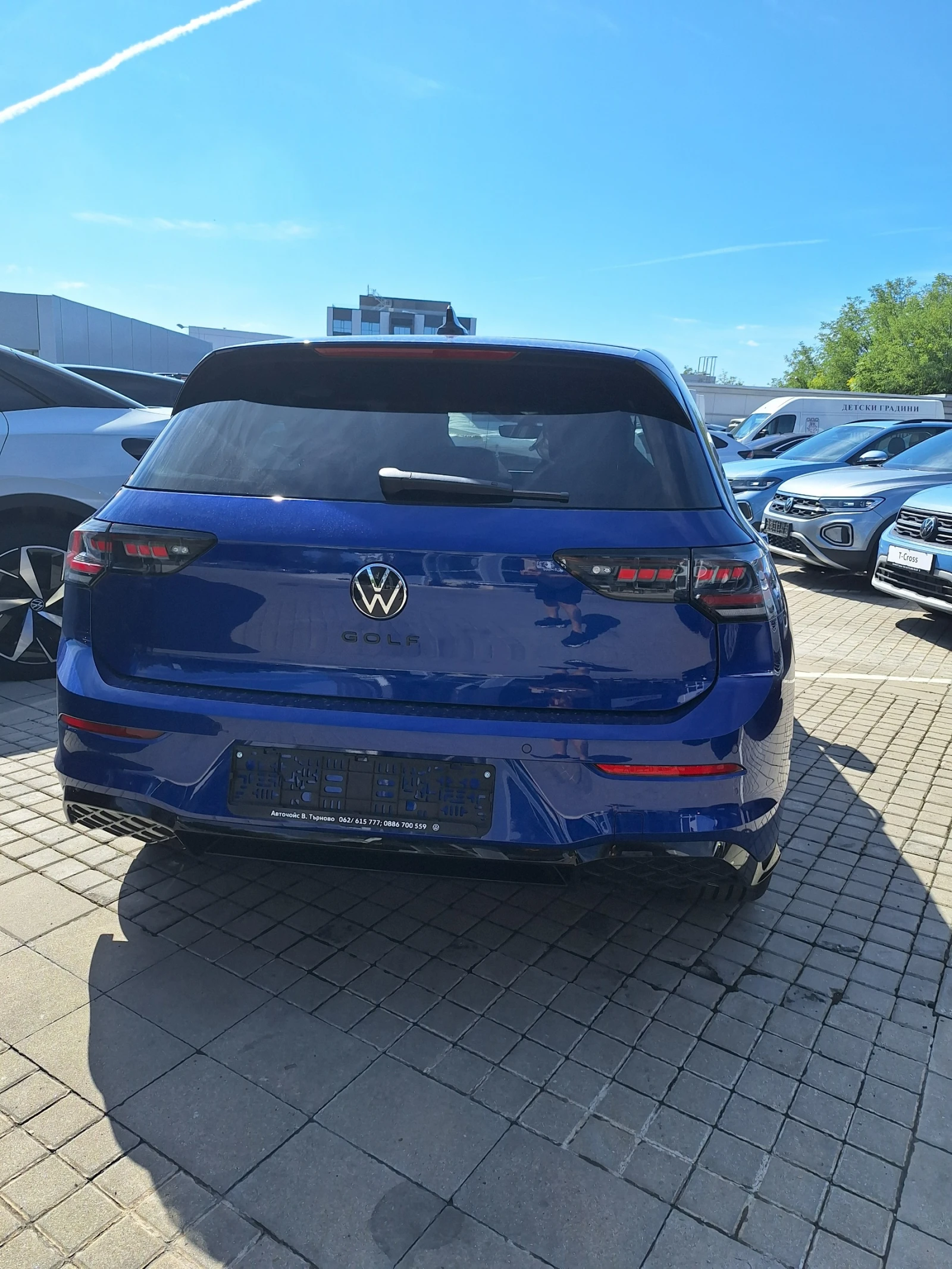 VW Golf R= Line Plus* TDI/ Black/ NEW Гаранционен - изображение 5