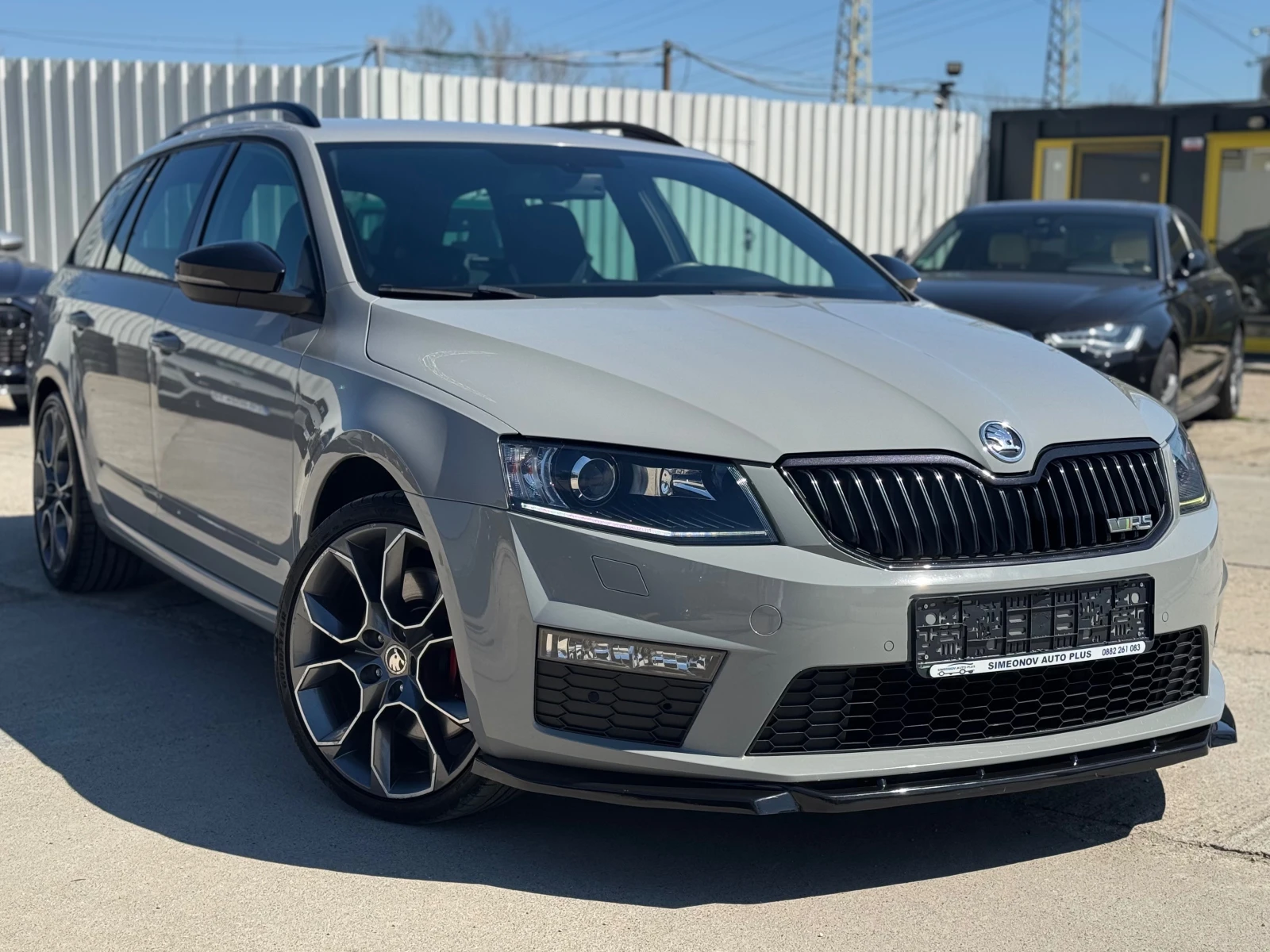 Skoda Octavia VRS/2.0d DSG NARDO-GREY SHADOW ПЪЛНА СЕРВ.ИСТОРИЯ, снимка 2 - Автомобили и джипове - 54110067