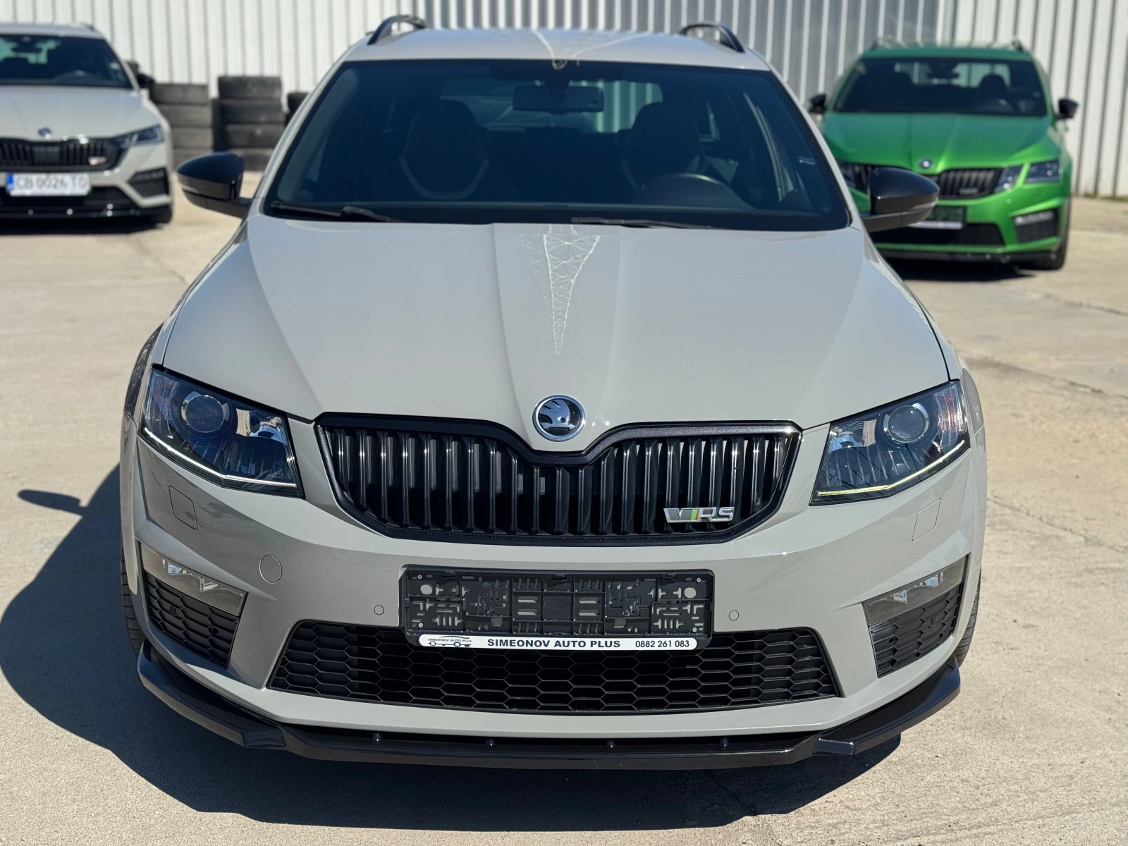 Skoda Octavia VRS/2.0d DSG NARDO-GREY SHADOW ПЪЛНА СЕРВ.ИСТОРИЯ, снимка 3 - Автомобили и джипове - 54110067