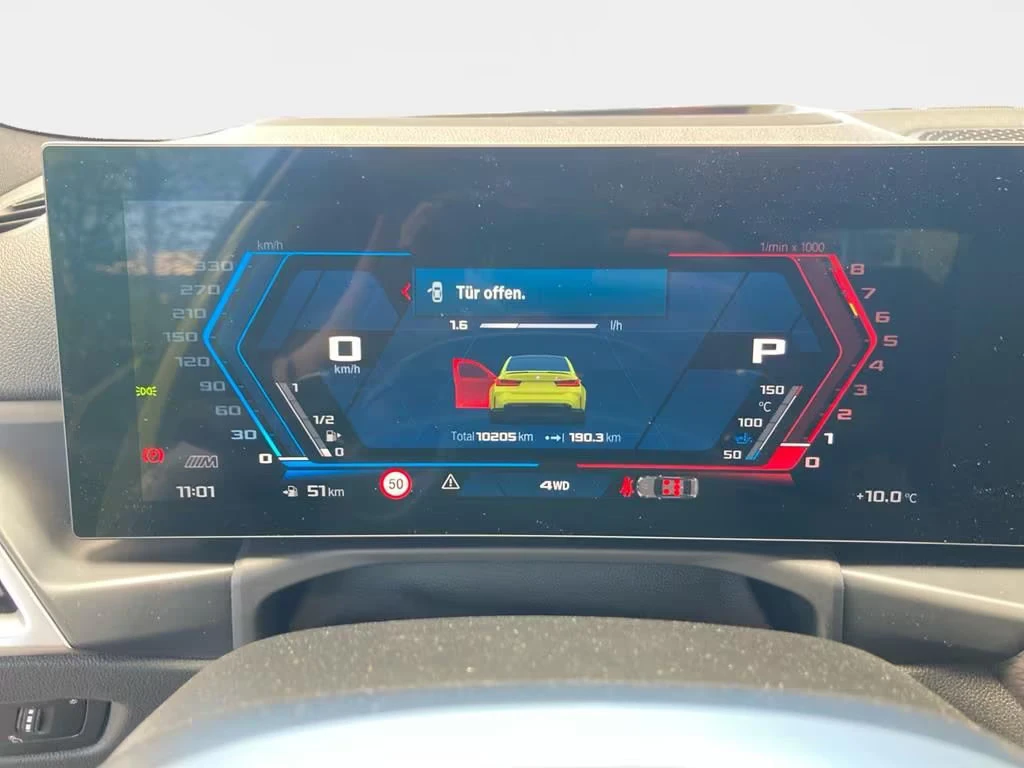 BMW M3 COMPETITION/530HP/xDRIVE/360/ACC/HUD/371z, снимка 12 - Автомобили и джипове - 54365808
