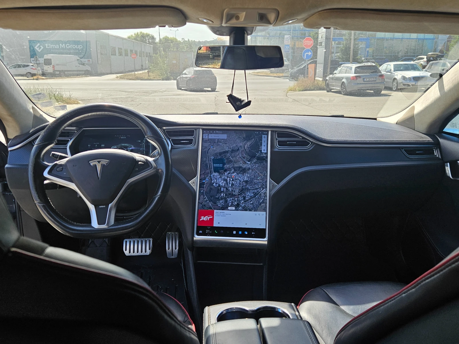 Tesla Model S P 85+ , снимка 10 - Автомобили и джипове - 55920718