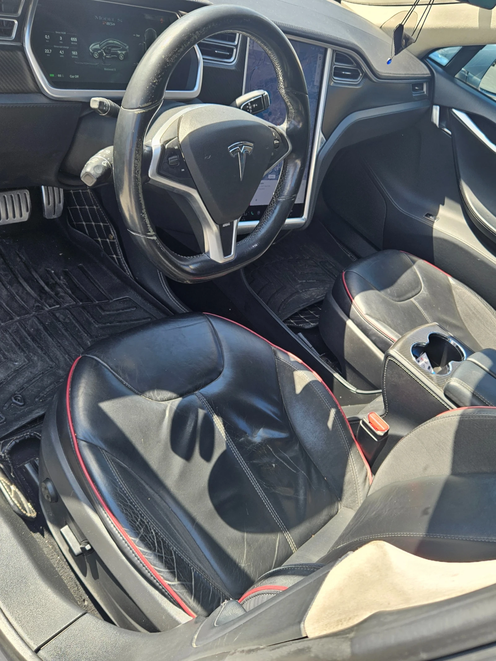 Tesla Model S P 85+ , снимка 8 - Автомобили и джипове - 55920718