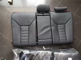 НОВ К-т Sport Салон BMW i4 G26 M50 Черна Кожа Сив Шев Leather Vernasca, снимка 8 - Части - 47671230