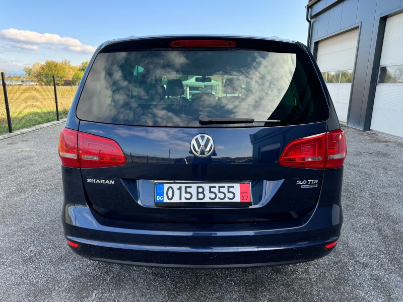 VW Sharan 2.0 TDI 7 МЕСТА EURO 5, снимка 7 - Автомобили и джипове - 47609759