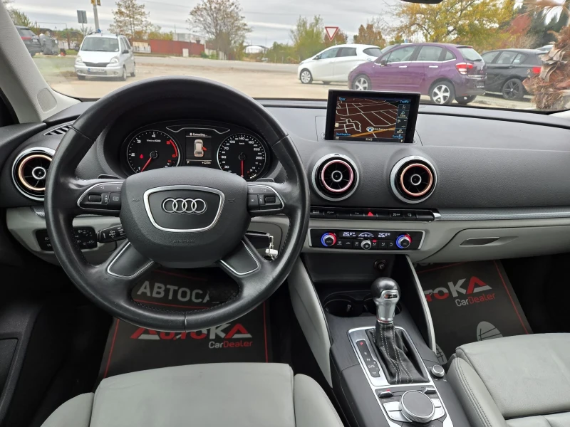 Audi A3 2.0TDI-150кс= АВТОМАТ= НАВИ= АВТОПИЛОТ, снимка 11 - Автомобили и джипове - 52352899