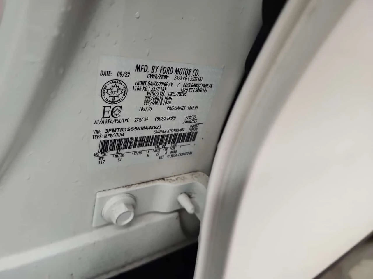 Ford Mustang Mach-E * SELECT * BLIND SPOT* ПОДГРЕВ* , снимка 15 - Автомобили и джипове - 53952968